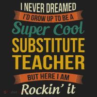 Substitute Teacher Gifts Funny Appreciation Beanie thumb 2