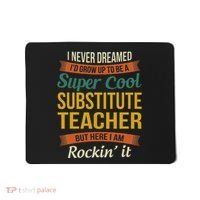 Substitute Teacher Gifts Funny Appreciation Mousepad thumb 0