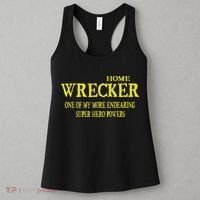 Sarcastic T Home Wrecker Power Women's Tank Top thumb 3