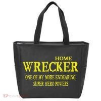 Sarcastic T Home Wrecker Power Tote Bag thumb 0