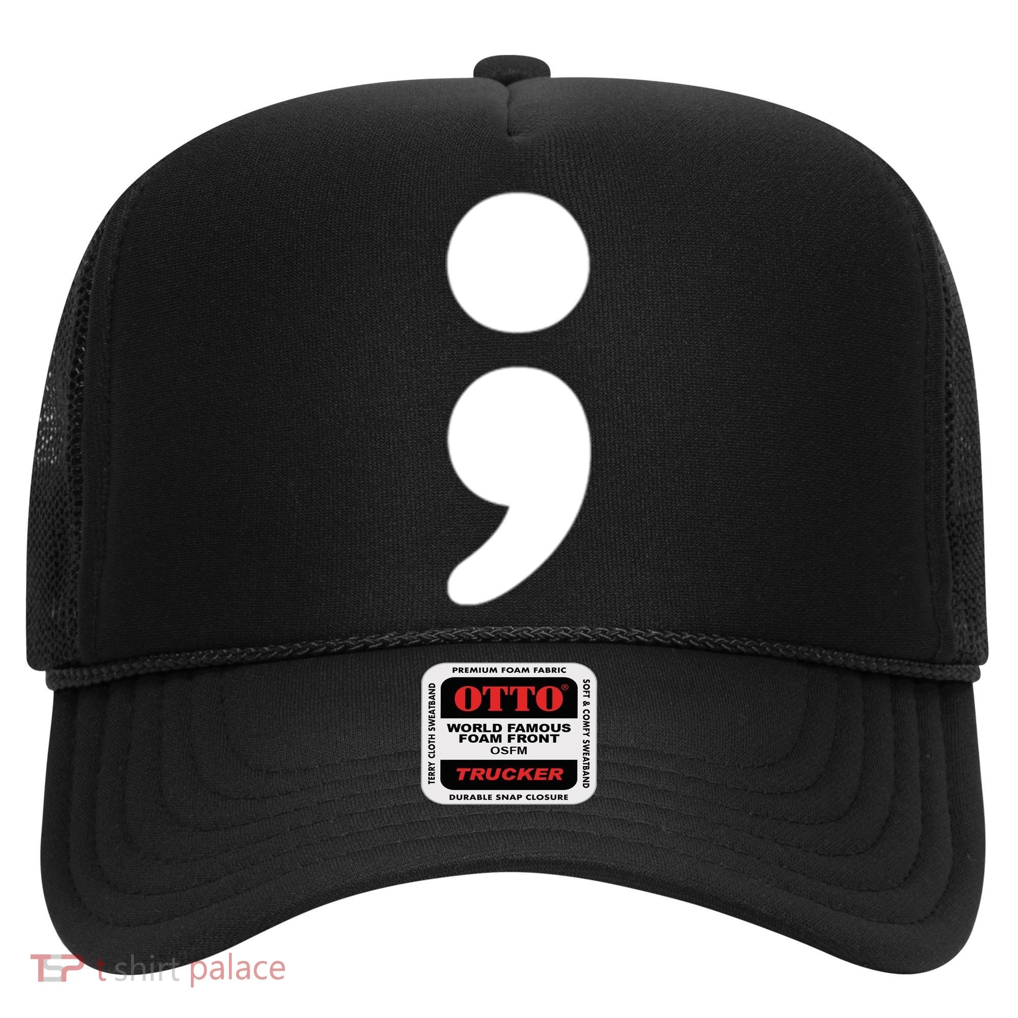 Semicolon Tal Health Matters Awareness Month Gift Hat