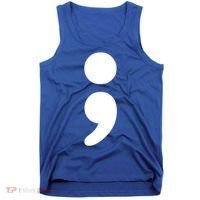 Semicolon Tal Health Matters Awareness Month Gift Tank Top thumb 0