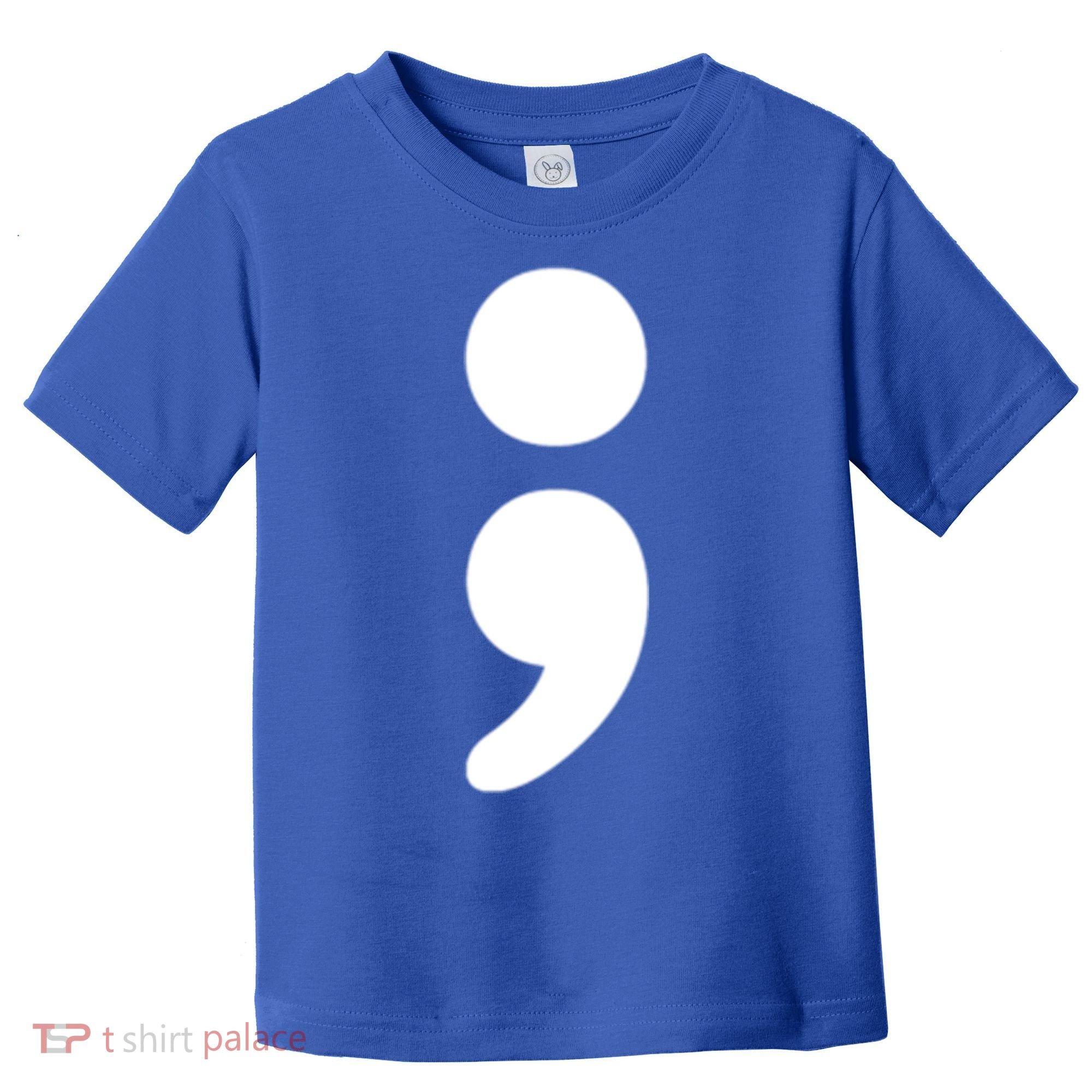 Semicolon Tal Health Matters Awareness Month Gift Toddler T-Shirt