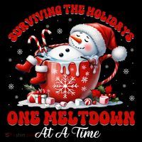 Surviving The Holidays One Meltdown Backpack thumb 2