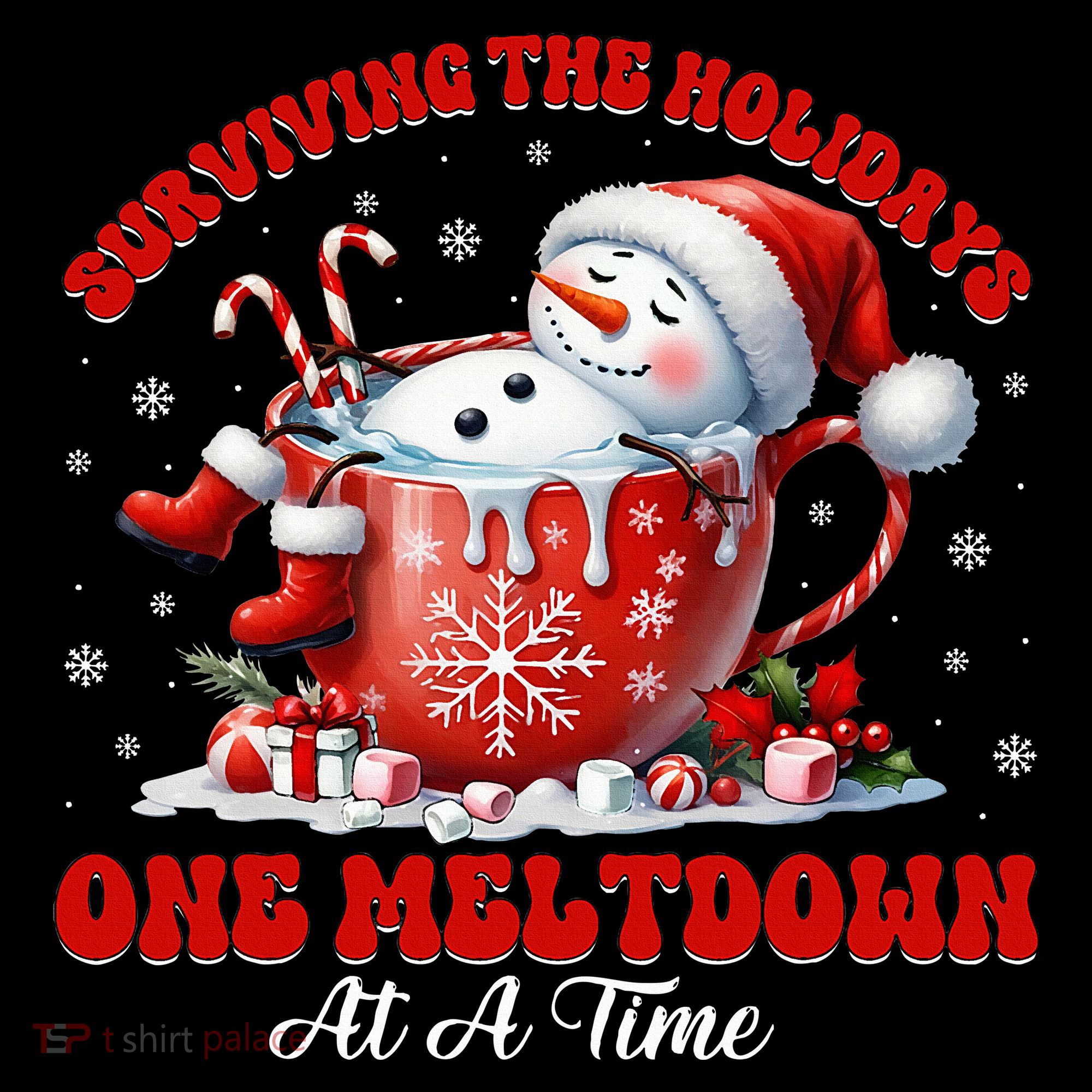 Surviving The Holidays One Meltdown Bucket Hat