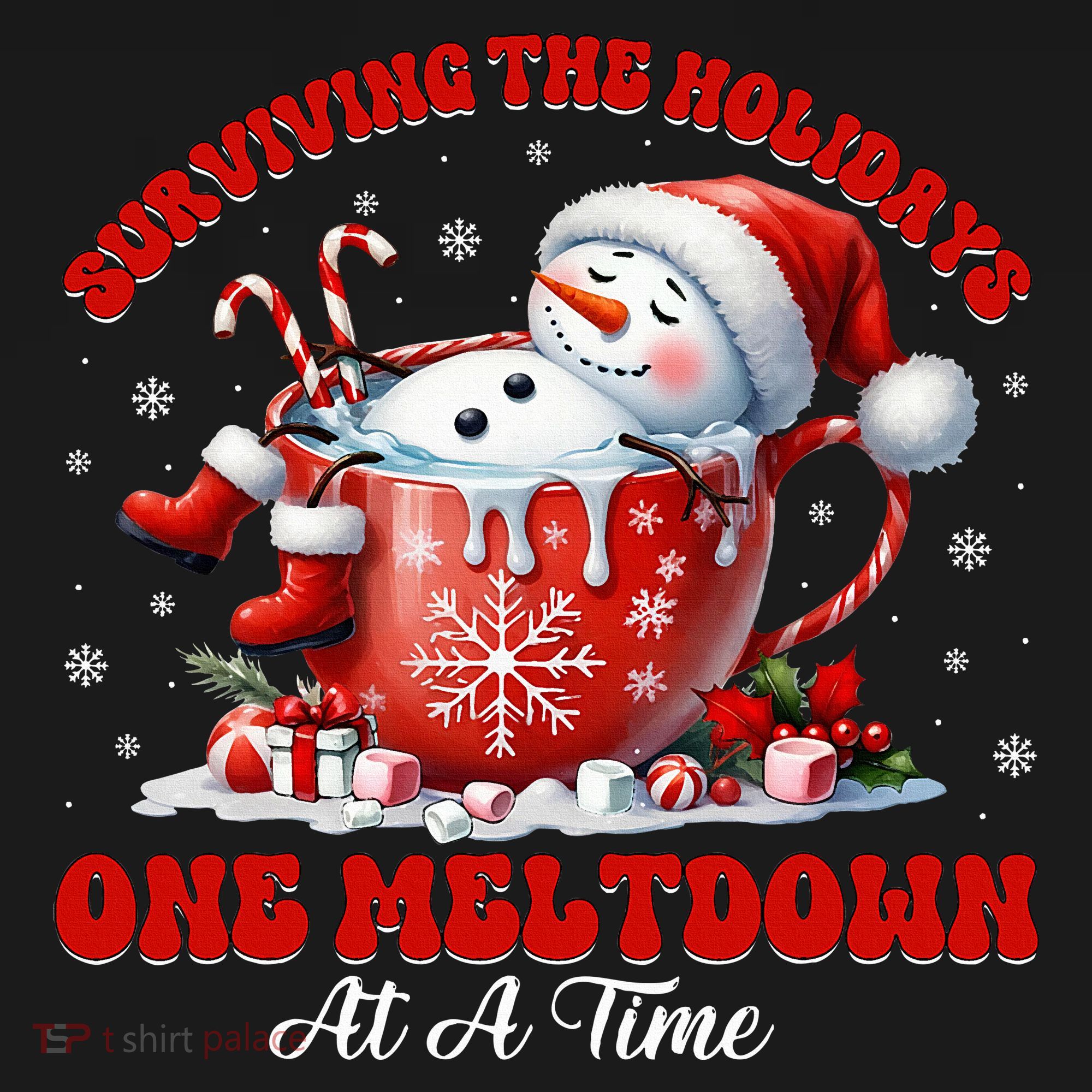Surviving The Holidays One Meltdown Pajama Set