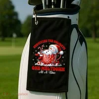 Surviving The Holidays One Meltdown Golf Towel thumb 2