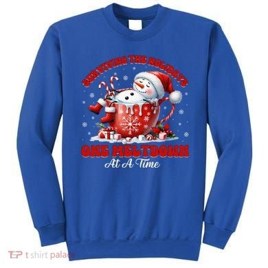 Surviving The Holidays One Meltdown Sweatshirt