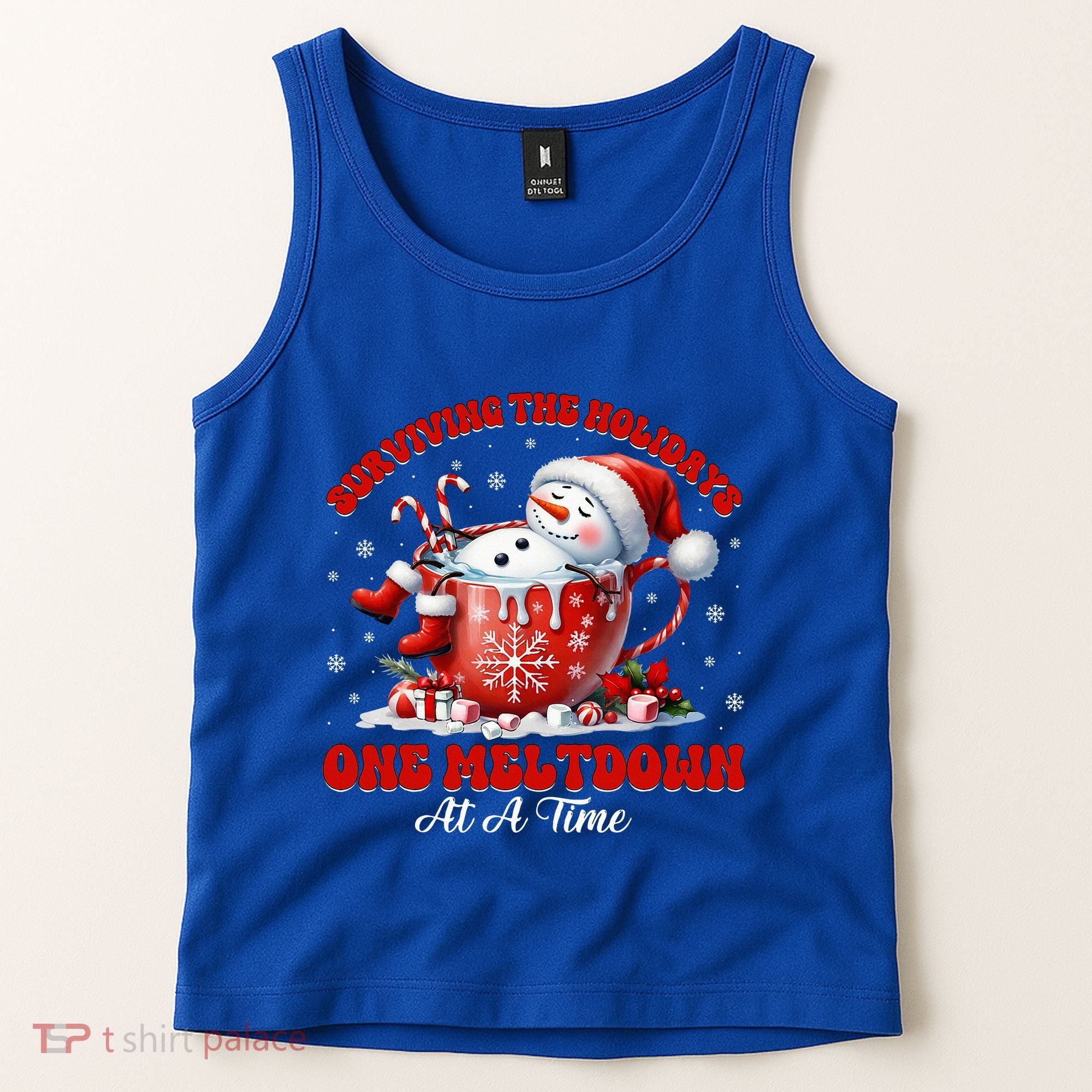 Surviving The Holidays One Meltdown Tank Top