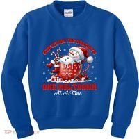 Surviving The Holidays One Meltdown Kids Sweatshirt thumb 0