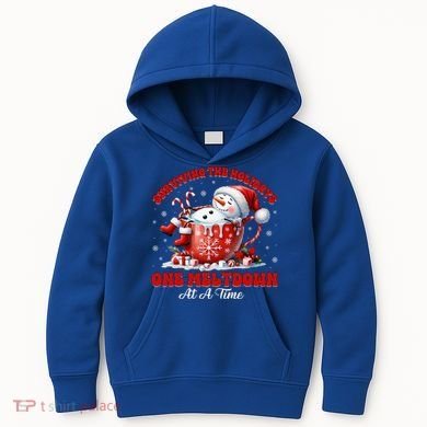Surviving The Holidays One Meltdown Kids Hoodie