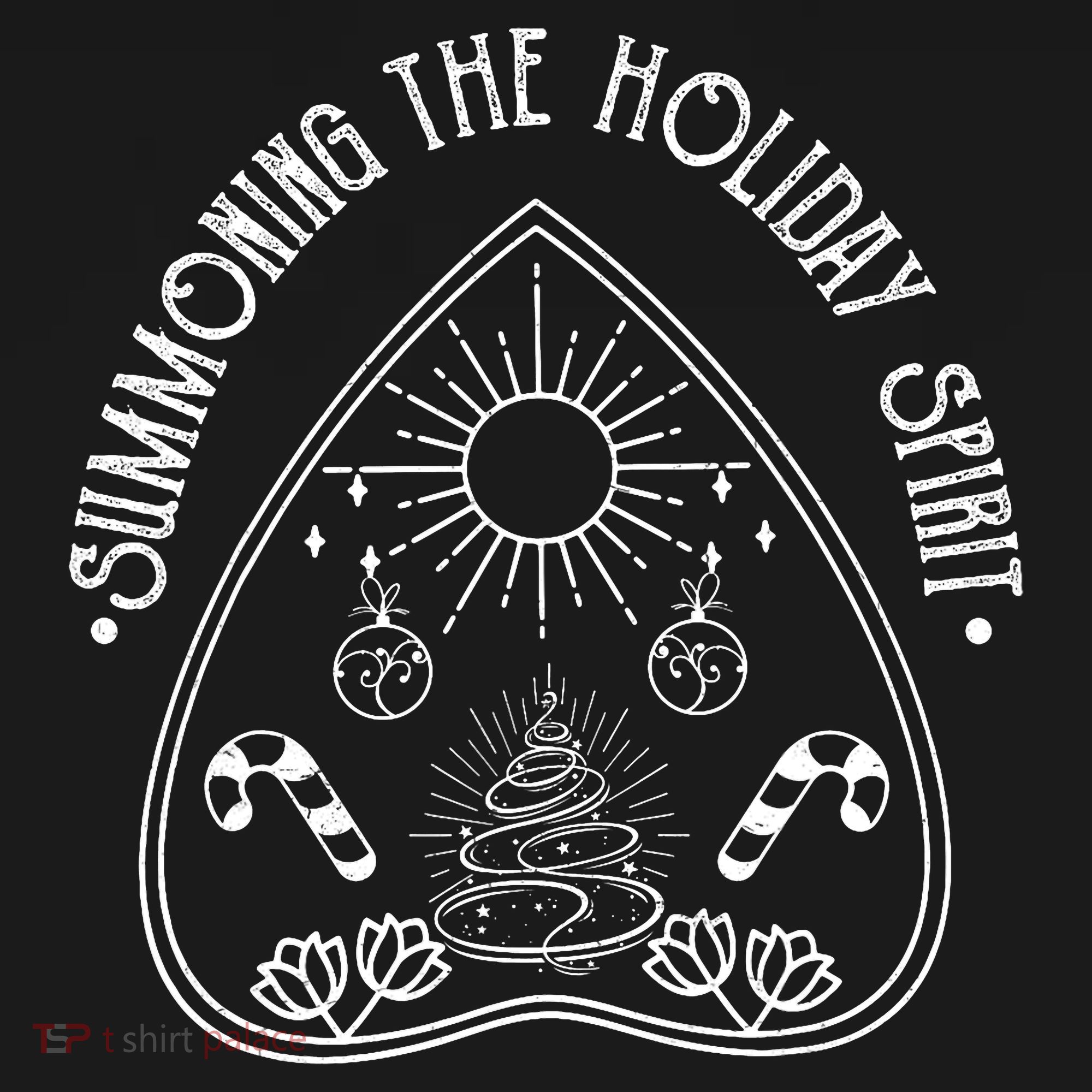 Summoning The Holiday Spirit Festive Season Hoodie