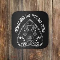 Summoning The Holiday Spirit Festive Season Coaster thumb 0