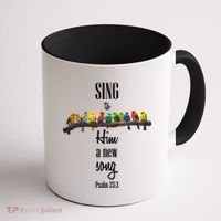 Sing To Him A New Song Psalms 33 3 Coffee Mug thumb 1