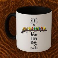 Sing To Him A New Song Psalms 33 3 Coffee Mug thumb 2