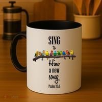 Sing To Him A New Song Psalms 33 3 Coffee Mug thumb 4