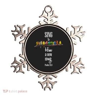 Sing To Him A New Song Psalms 33 3 Ornament