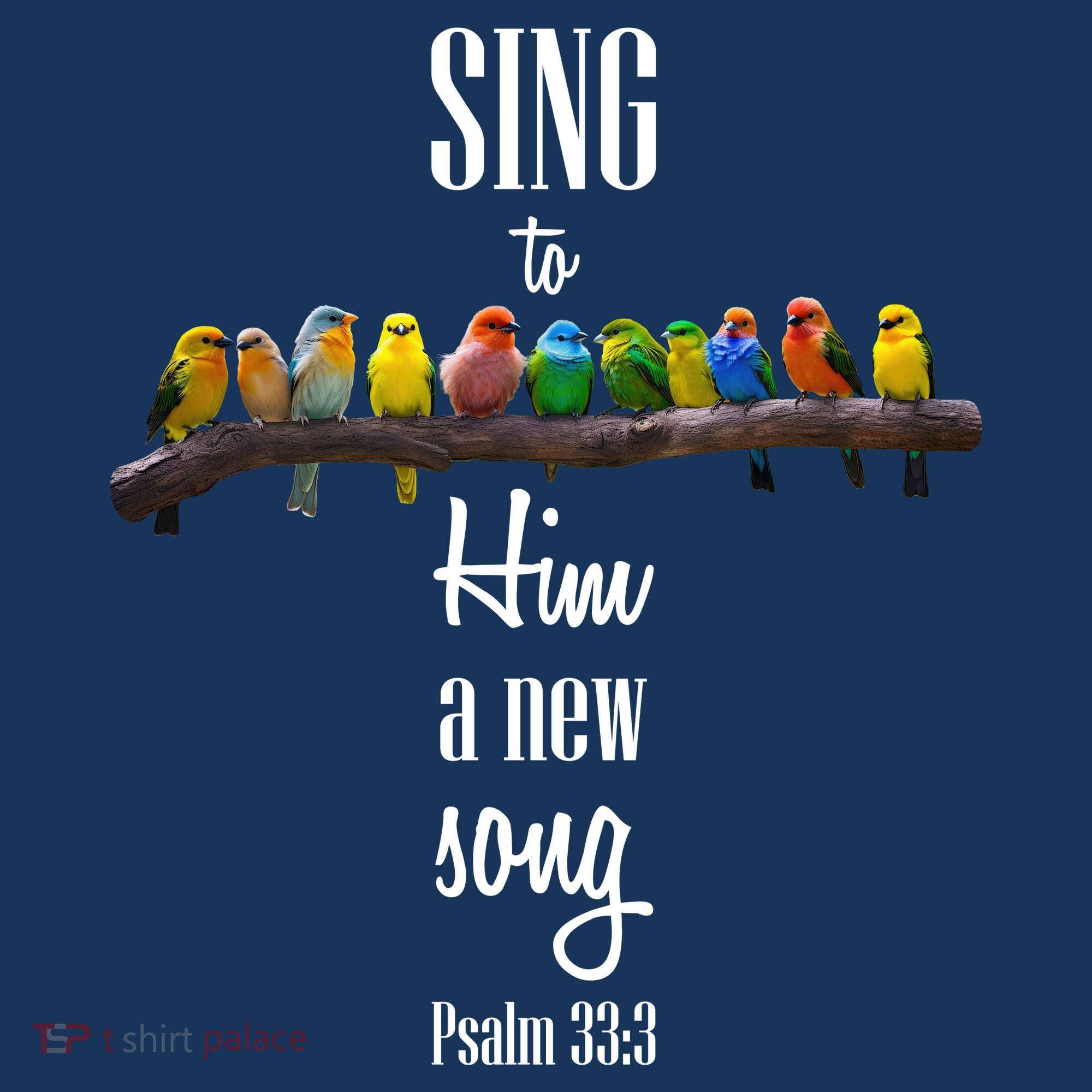 Sing To Him A New Song Psalms 33 3 Sweatshirt