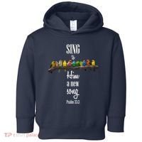 Sing To Him A New Song Psalms 33 3 Toddler Hoodie thumb 0
