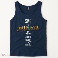 Sing To Him A New Song Psalms 33 3 Tank Top thumb 2