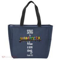Sing To Him A New Song Psalms 33 3 Tote Bag thumb 0