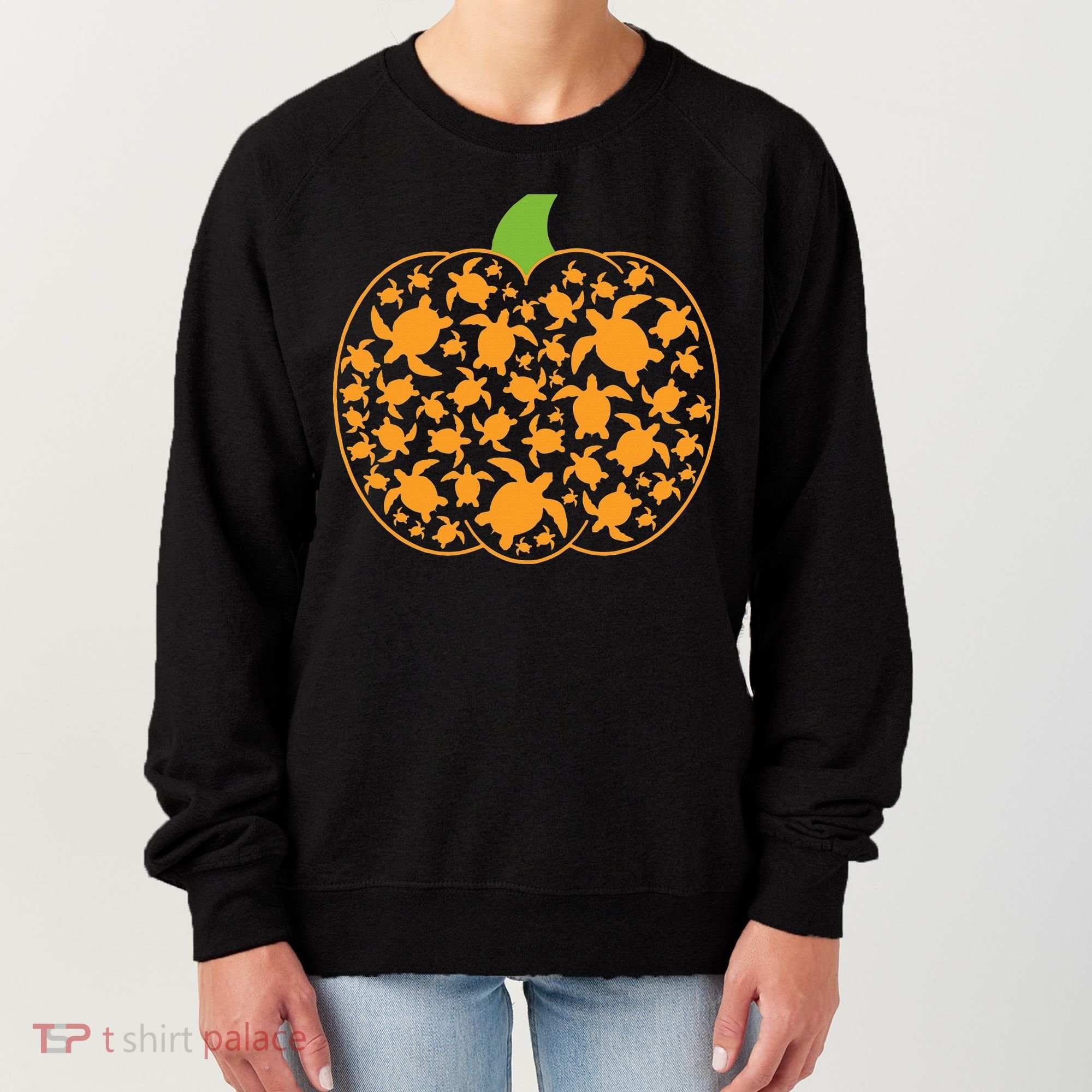 Sea Turtle Halloween Costume Spooky Ocean Theme Women's Sweatshirt
