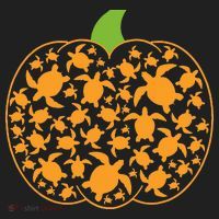 Sea Turtle Halloween Costume Spooky Ocean Theme Women's Sweatshirt thumb 2