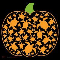 Sea Turtle Halloween Costume Spooky Ocean Theme T-Shirt thumb 7