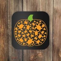Sea Turtle Halloween Costume Spooky Ocean Theme Coaster thumb 0