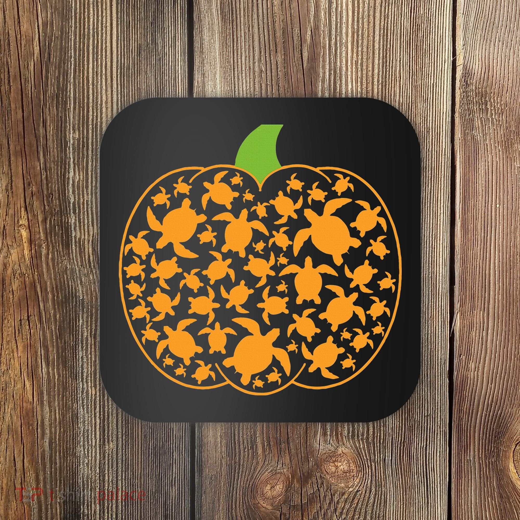Sea Turtle Halloween Costume Spooky Ocean Theme Coaster