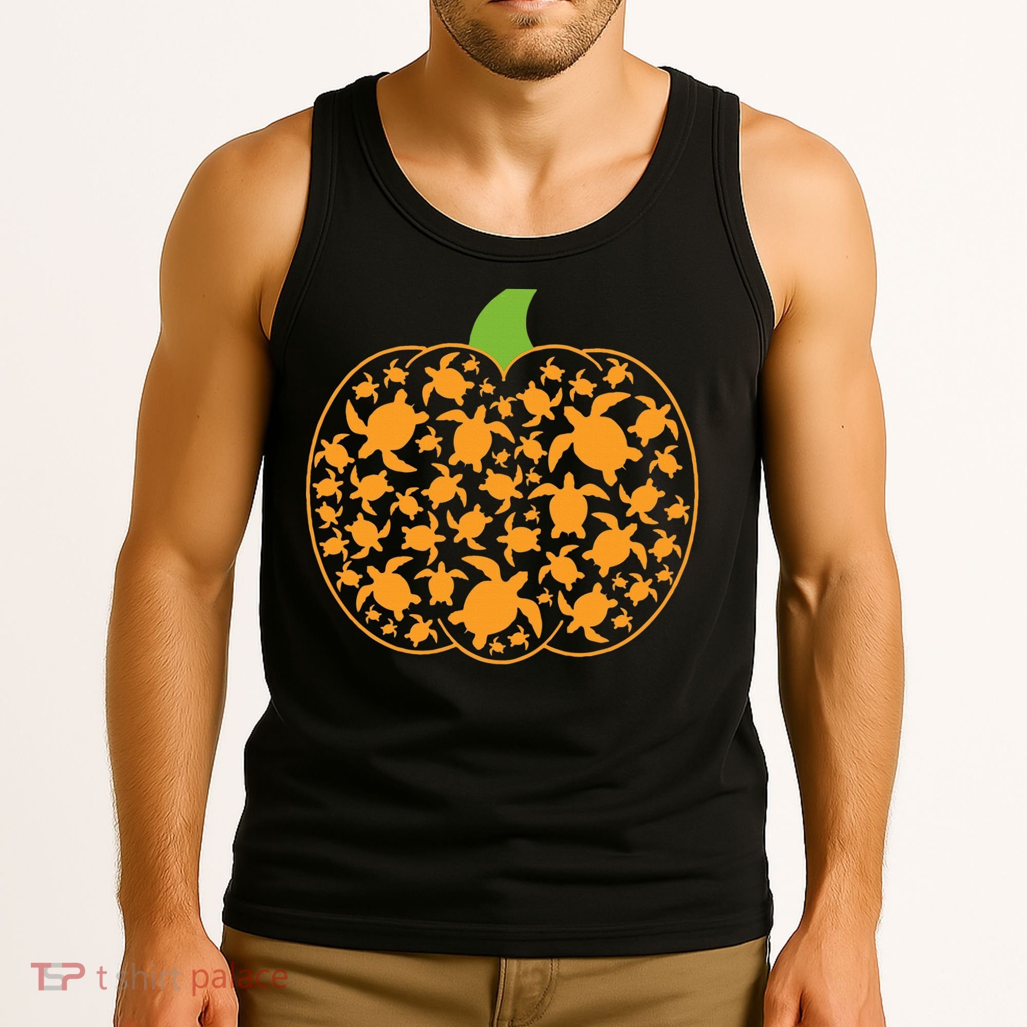 Sea Turtle Halloween Costume Spooky Ocean Theme Tank Top