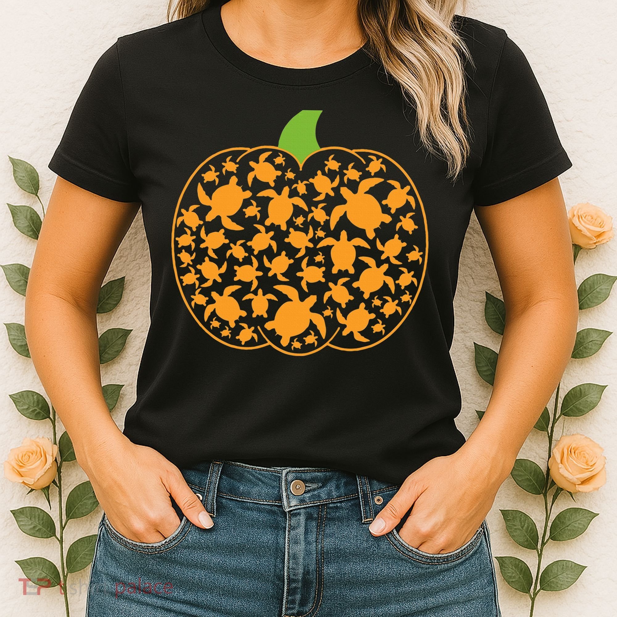 Sea Turtle Halloween Costume Spooky Ocean Theme Women's T-Shirt