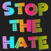 Stop The Hate Great Gift Women's Sweatshirt thumb 2