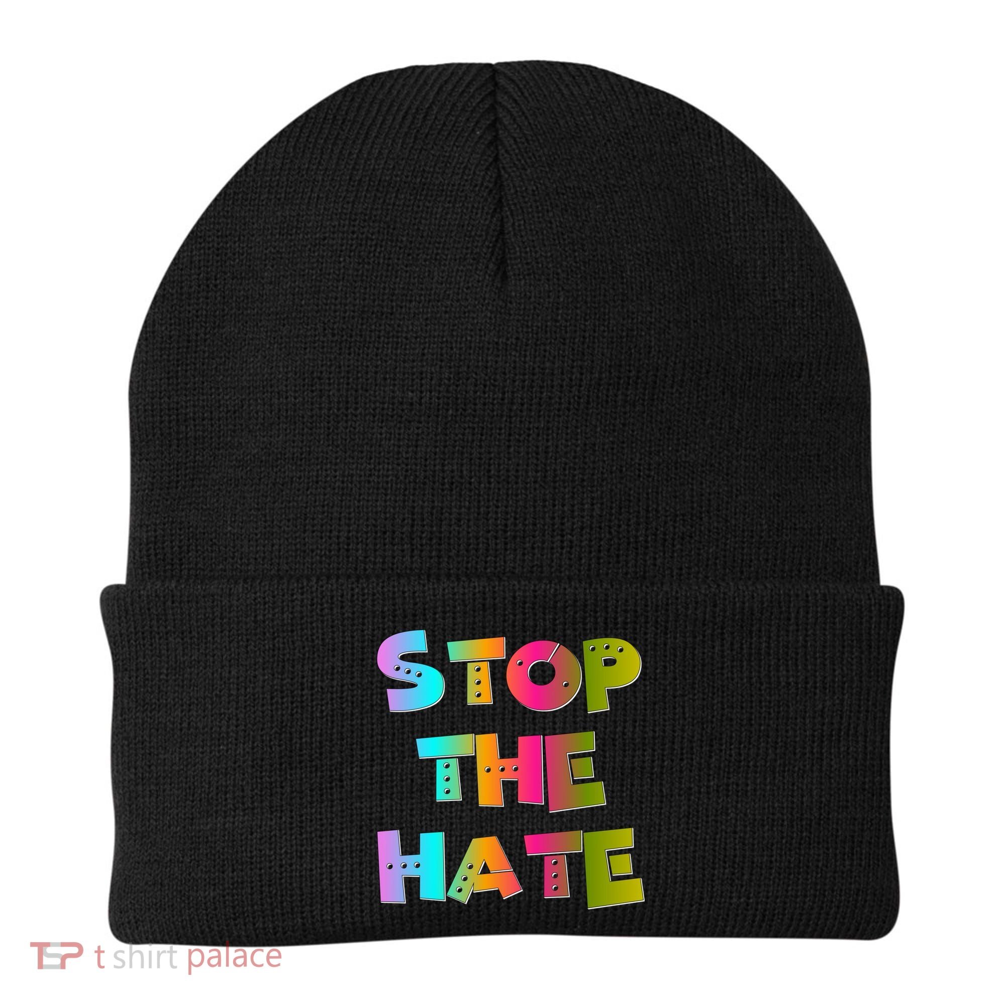 Stop The Hate Great Gift Beanie