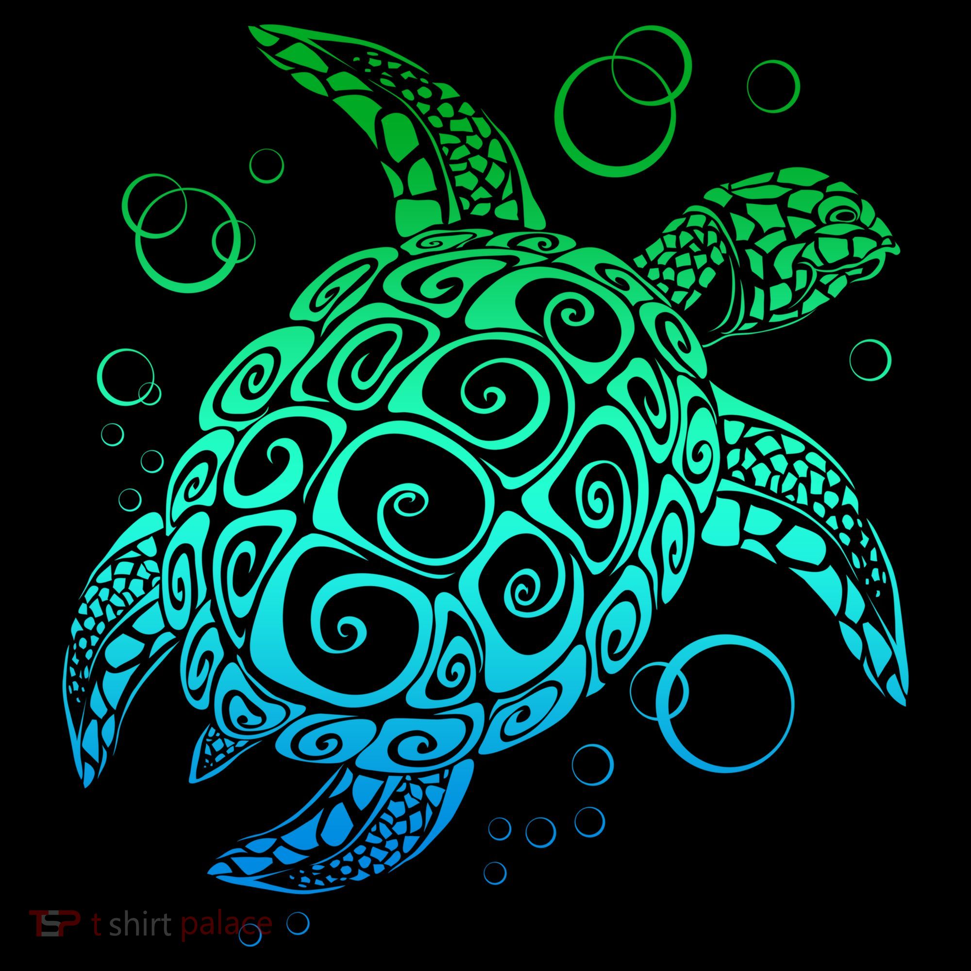 Sea Turtle Hawaiian Honu Long Coffee Mug