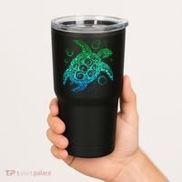 Sea Turtle Hawaiian Honu Long Tumbler thumb 2