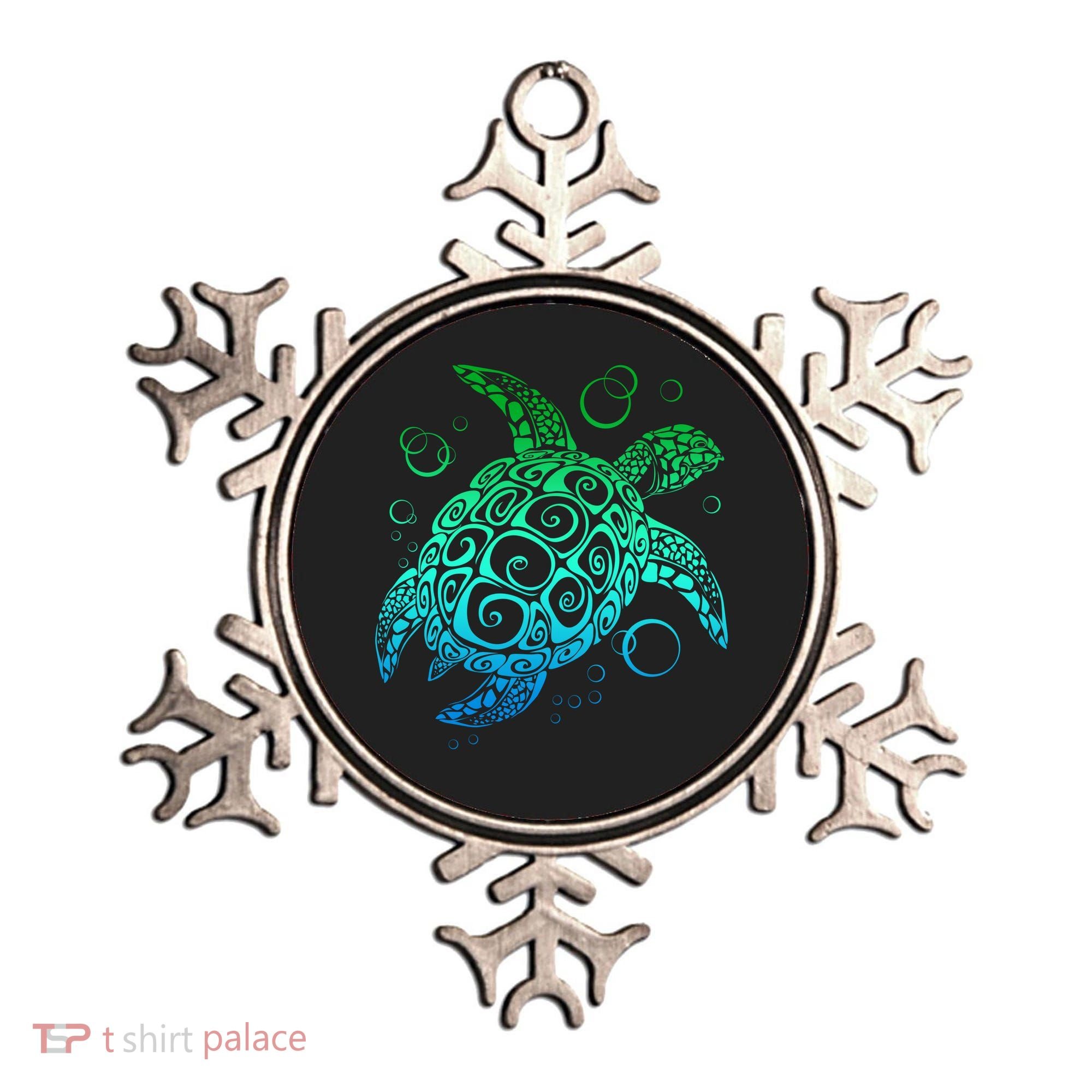 Sea Turtle Hawaiian Honu Long Ornament