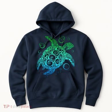 Sea Turtle Hawaiian Honu Long Hoodie