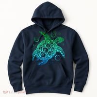 Sea Turtle Hawaiian Honu Long Hoodie thumb 0