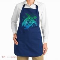 Sea Turtle Hawaiian Honu Long Apron thumb 2