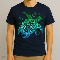 Sea Turtle Hawaiian Honu Long T-Shirt thumb 3