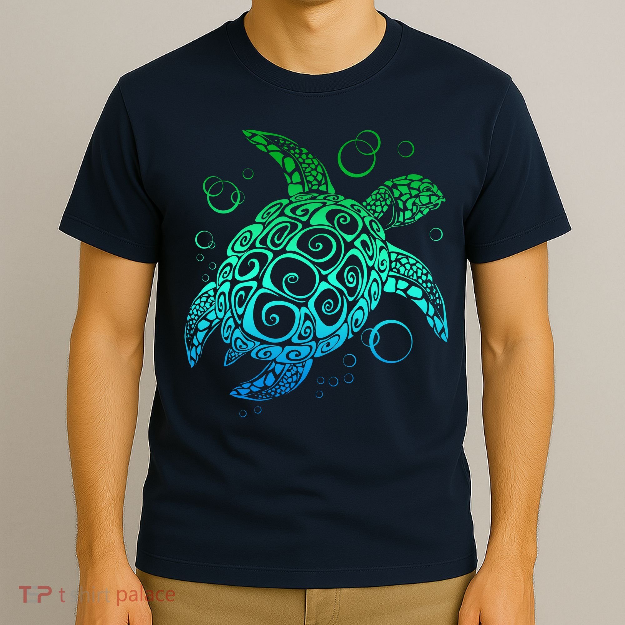 Sea Turtle Hawaiian Honu Long T-Shirt
