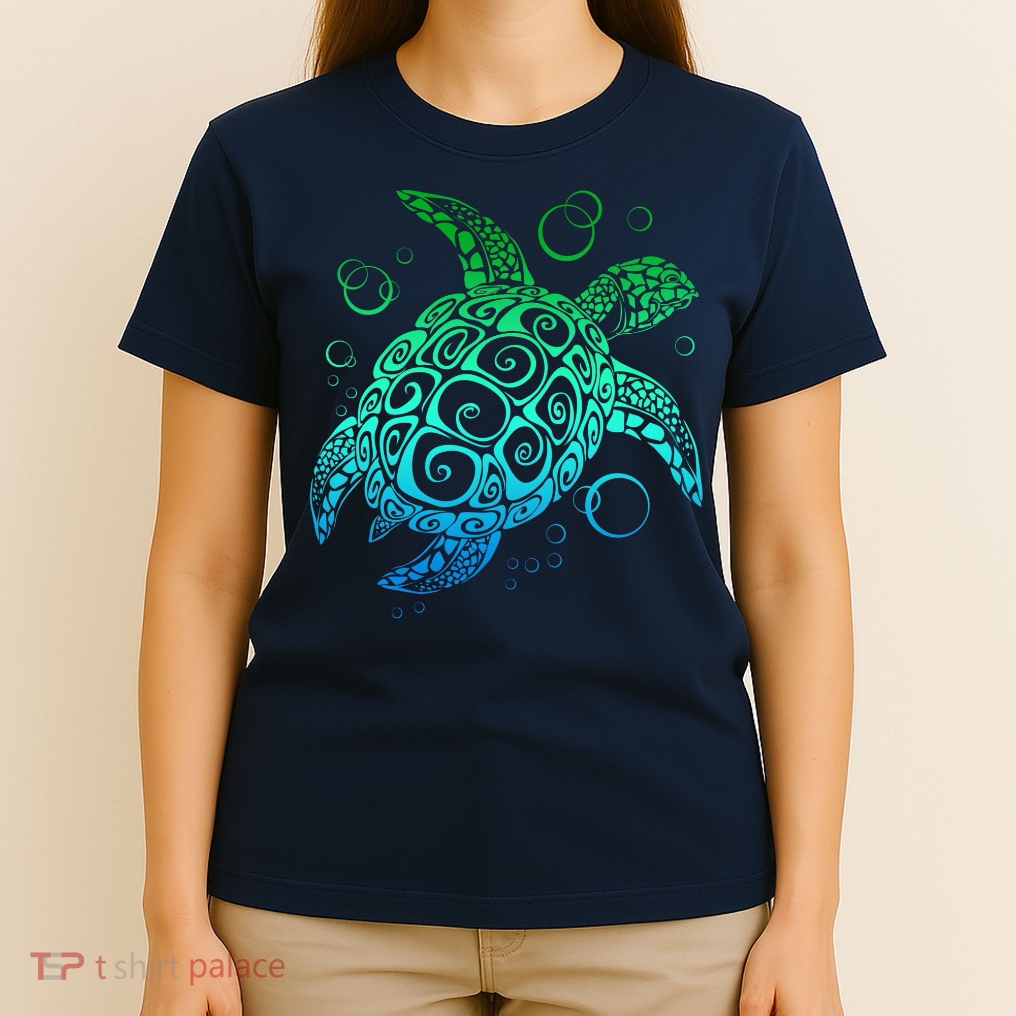 Sea Turtle Hawaiian Honu Long T-Shirt