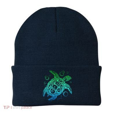 Sea Turtle Hawaiian Honu Long Beanie