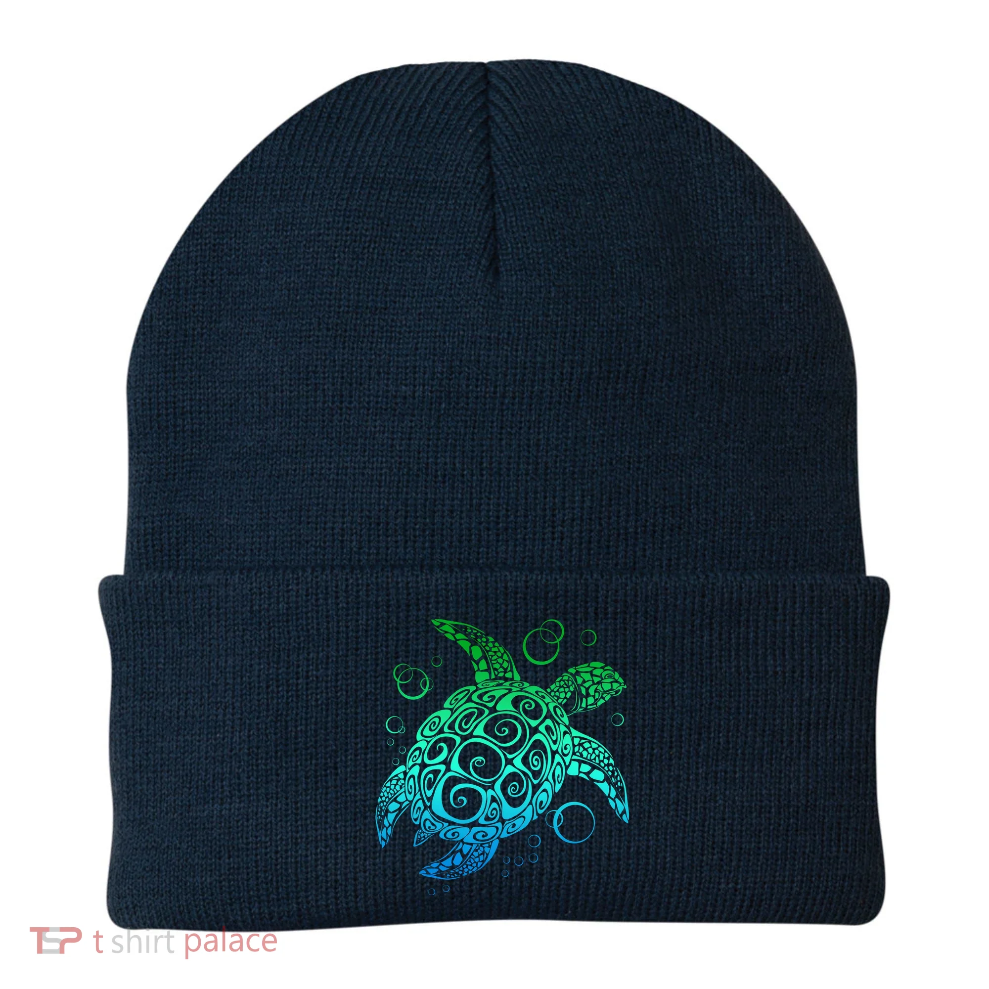 Sea Turtle Hawaiian Honu Long Beanie