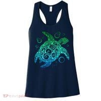 Sea Turtle Hawaiian Honu Long Women's Tank Top thumb 0