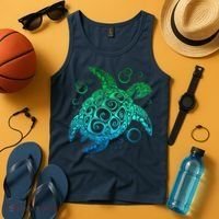 Sea Turtle Hawaiian Honu Long Tank Top thumb 4