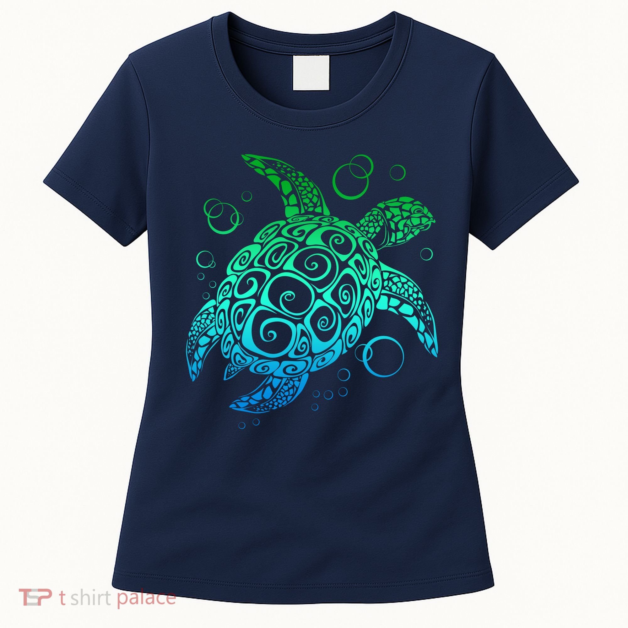 Sea Turtle Hawaiian Honu Long Women's T-Shirt