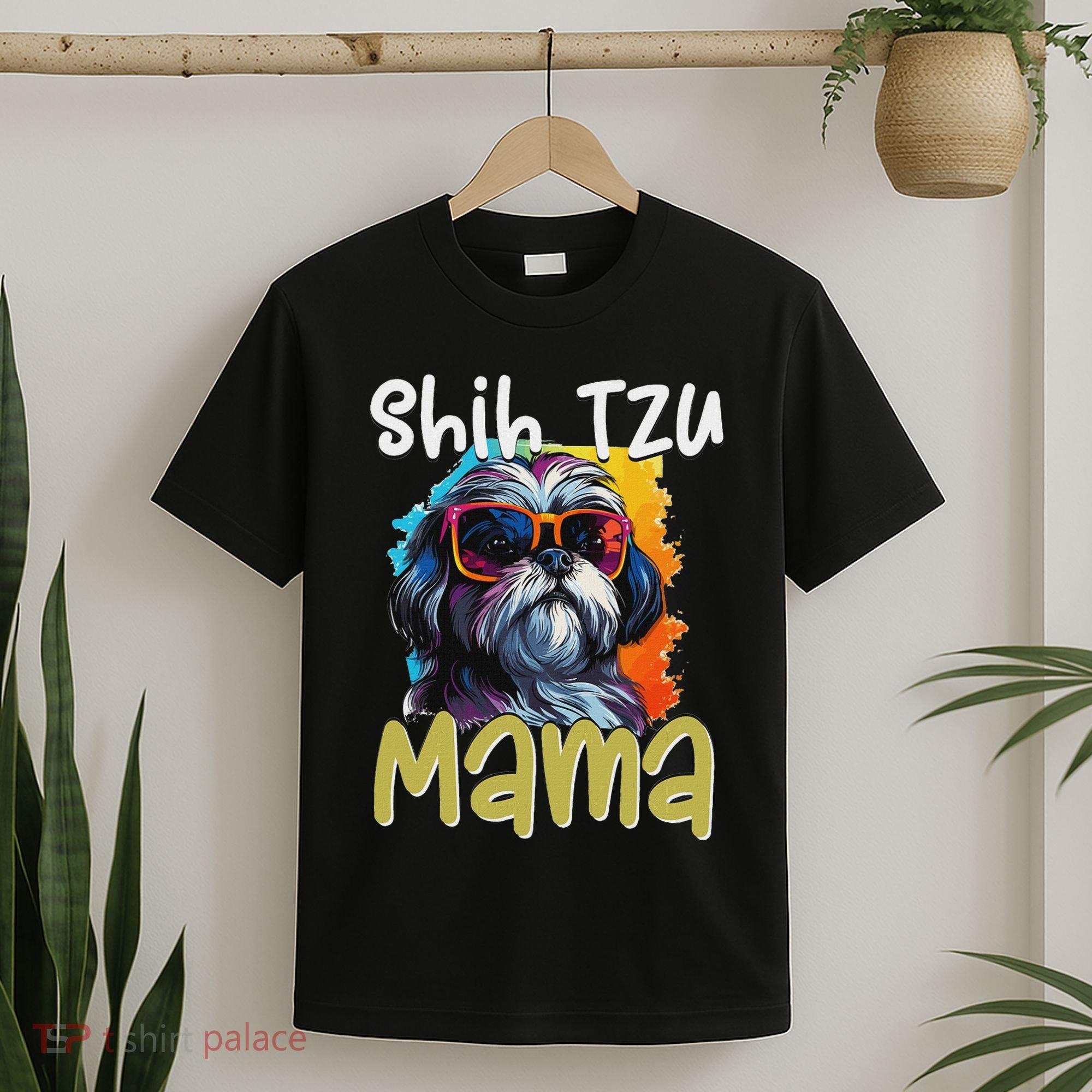 Shih Tzu Hsi Shih Dog Pet Dog Breed Shih Tzu Mom T-Shirt