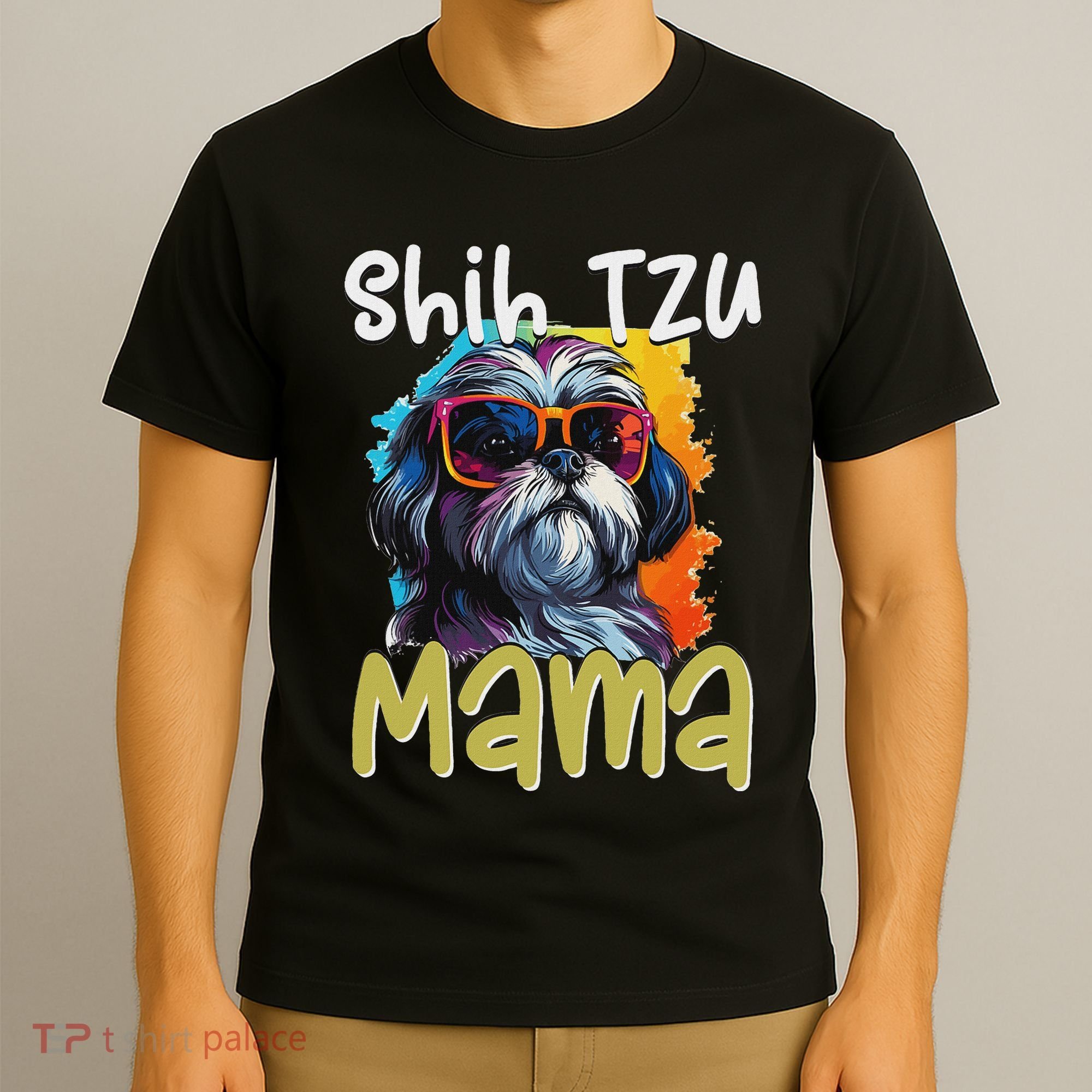 Shih Tzu Hsi Shih Dog Pet Dog Breed Shih Tzu Mom T-Shirt
